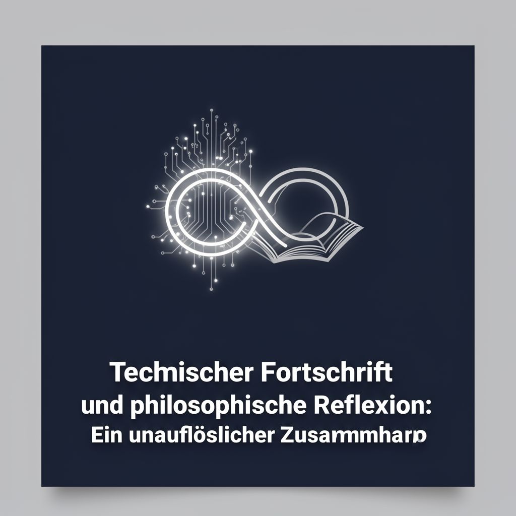 Technischer Fortschritt und philosophische Reflexion: Ein unauflöslicher Zusammenhang