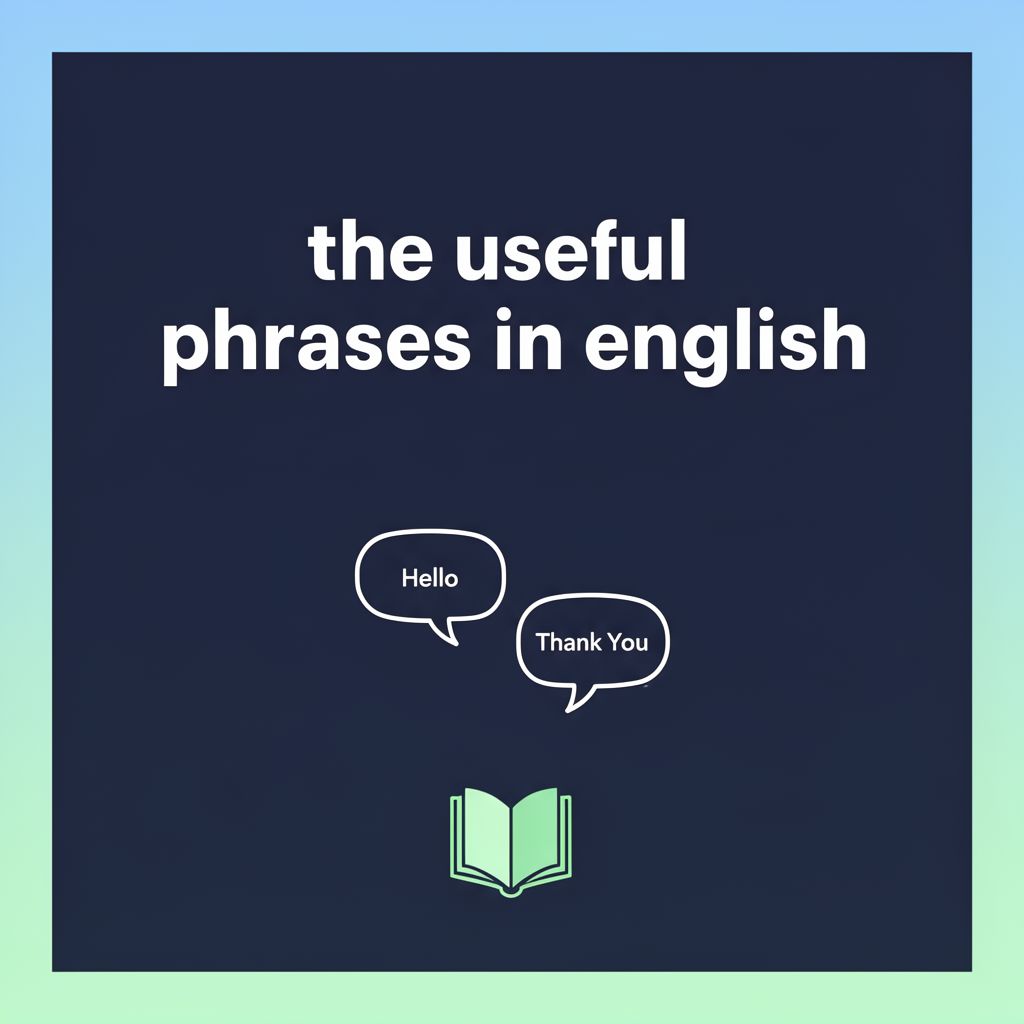 Mastering English: Essential Phrases for Everyday Talk