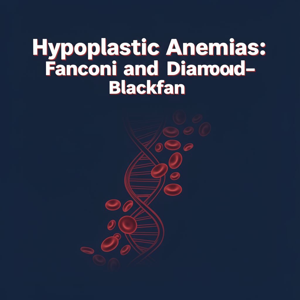 Hypoplastic Anemias: Fanconi and Diamond–Blackfan