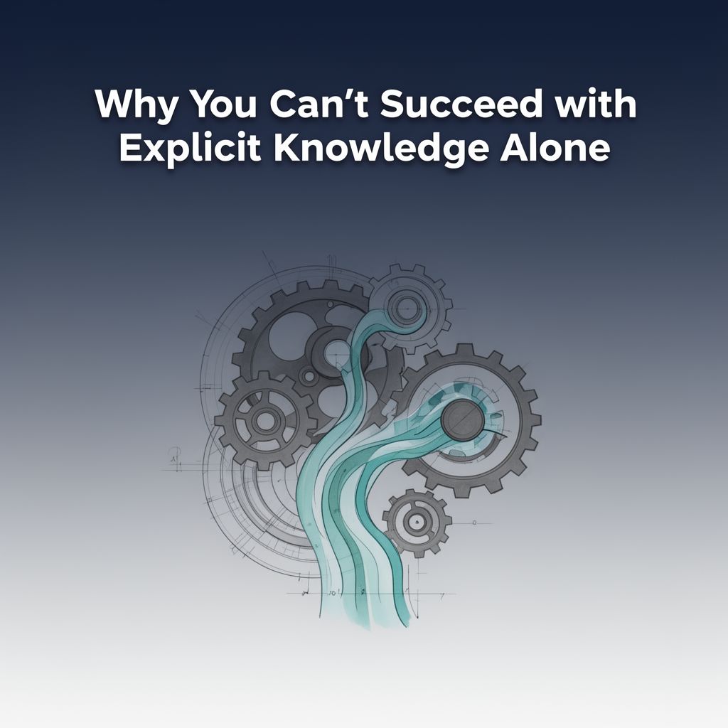 The Synergy of Explicit and Tacit Knowledge in Engineering