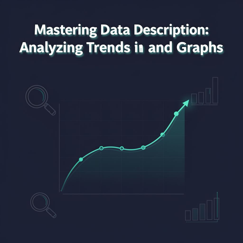 Mastering Data Description: Analyzing Trends in Charts and Graphs