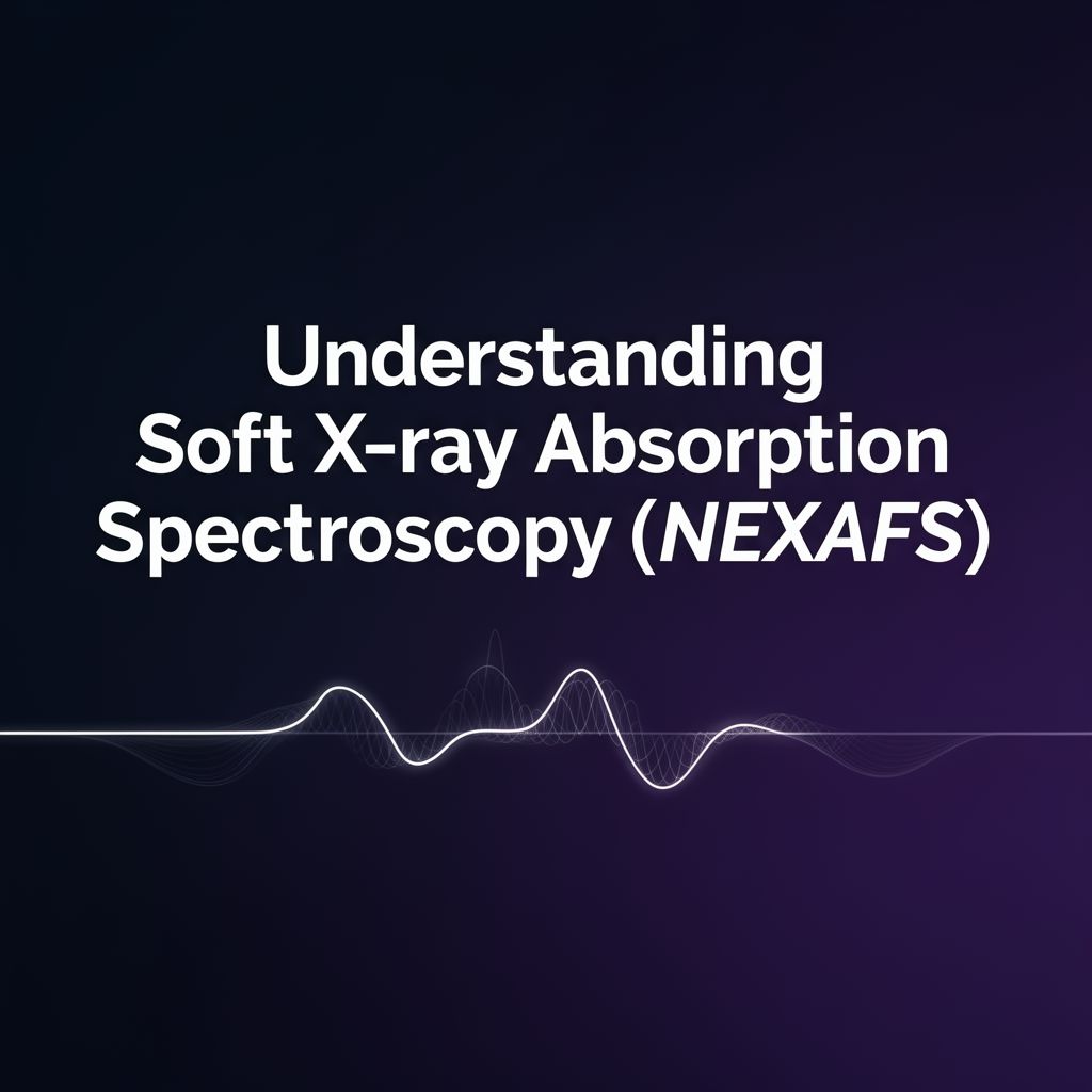 Understanding Soft X-ray Absorption Spectroscopy (NEXAFS)