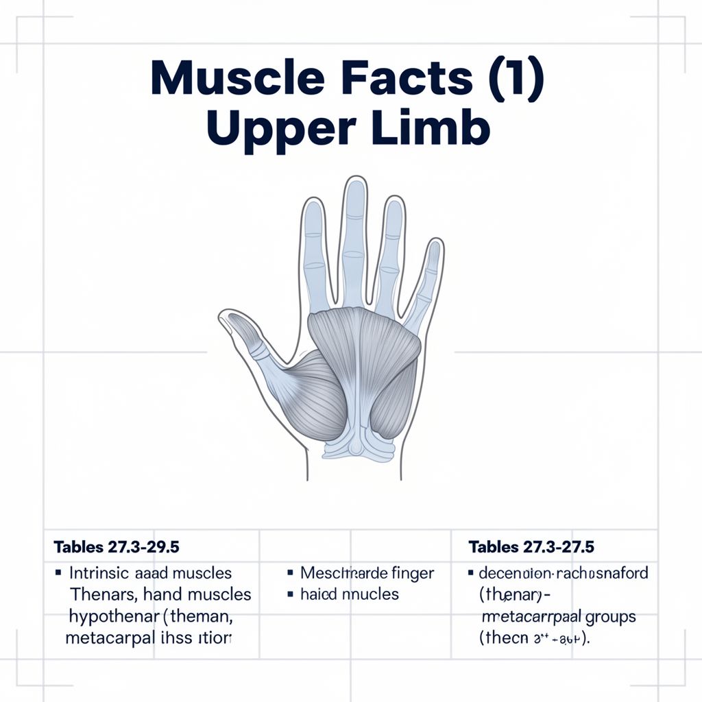 Intrinsic Muscles of the Hand: Thenar, Hypothenar, and Metacarpal Groups