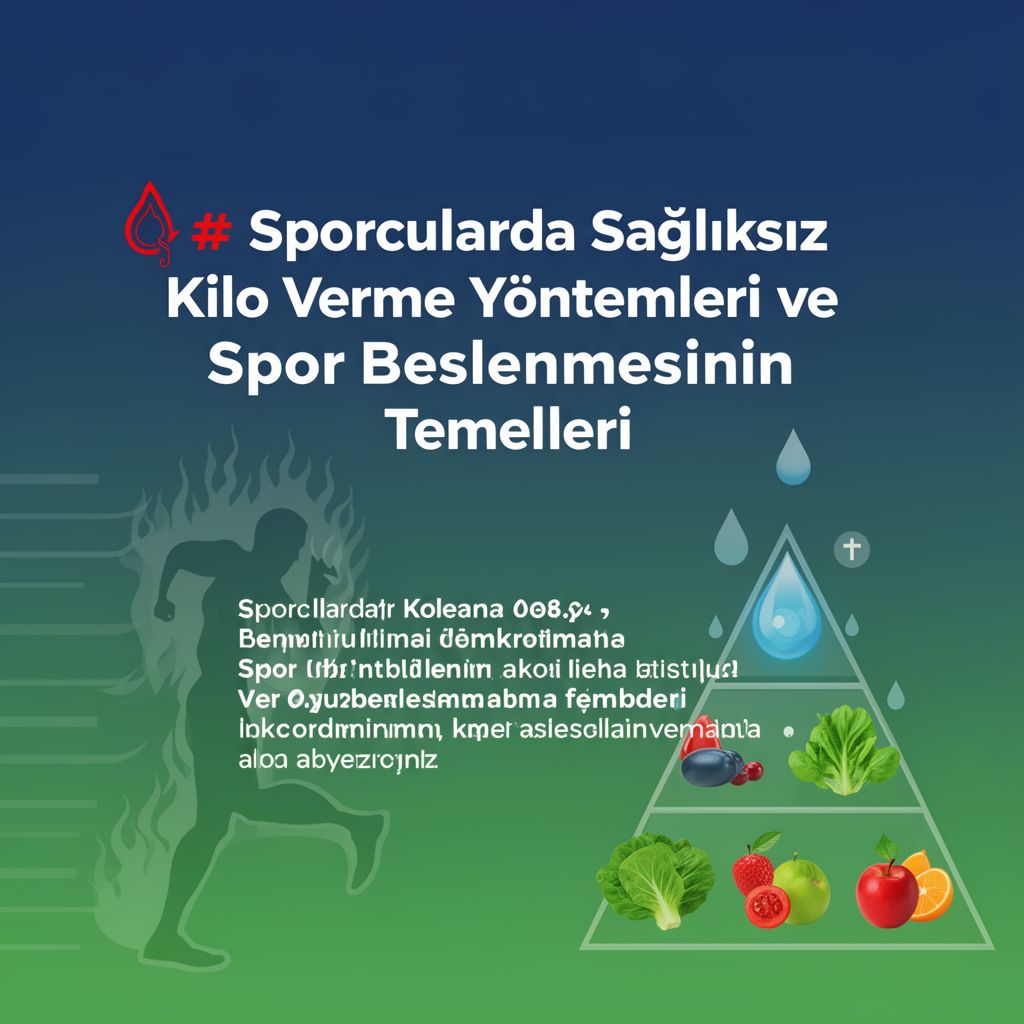 Sporcularda Sağlıksız Kilo Verme ve Doğru Beslenme Stratejileri