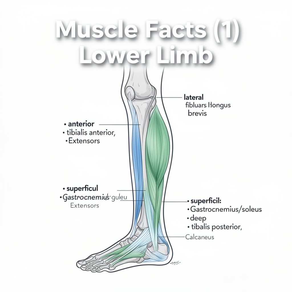 Muscles of the Lower Limb: Leg Compartments