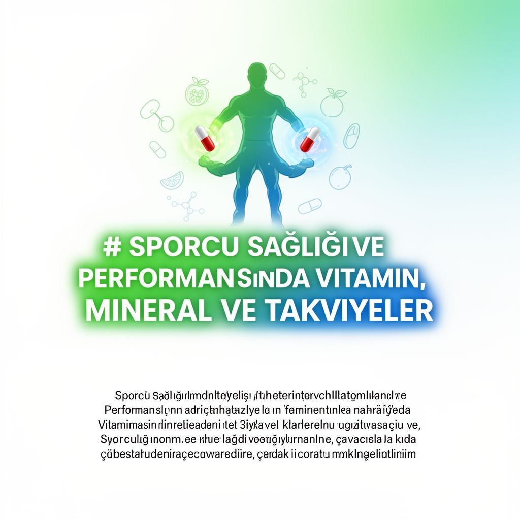 Sporcu Sağlığı ve Performansında Vitamin, Mineral ve Takviyeler