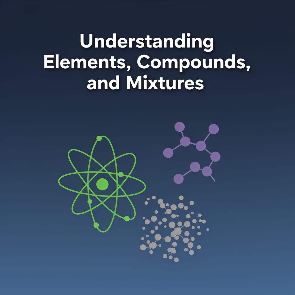 Understanding Elements, Compounds, and Mixtures