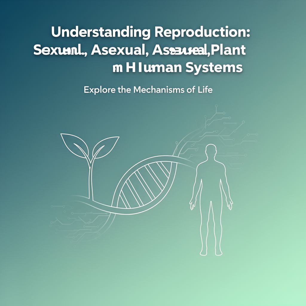Understanding Reproduction: Sexual, Asexual, Plant, and Human Systems