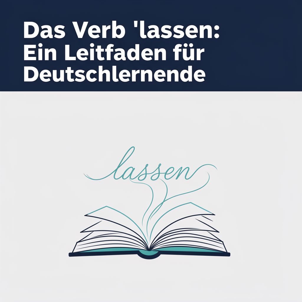 Das Verb 'lassen': Ein Leitfaden für Deutschlernende