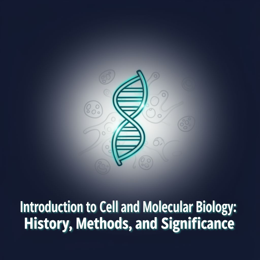 Introduction to Cell and Molecular Biology: History, Methods, and Significance