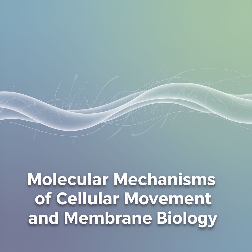 Molecular Mechanisms of Cellular Movement and Membrane Biology