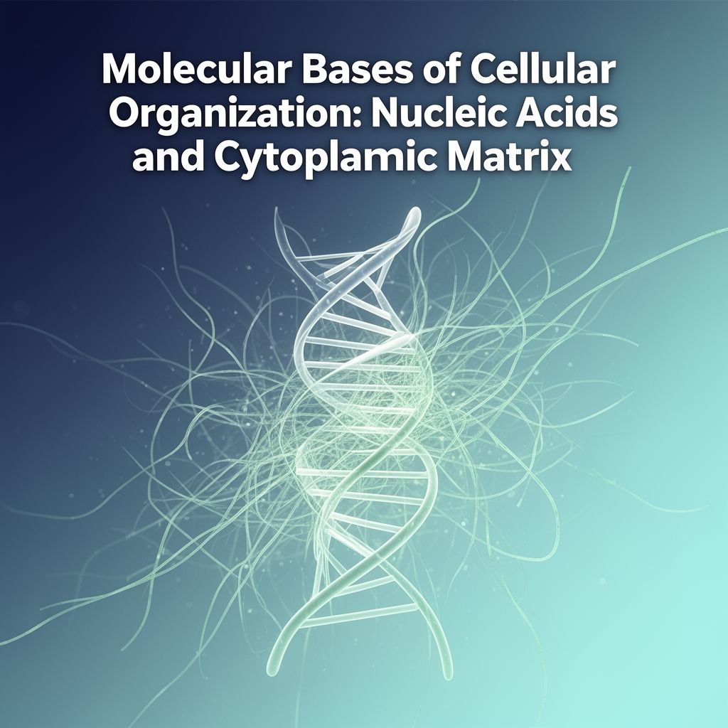 Molecular Bases of Cellular Organization: Nucleic Acids and Cytoplasmic Matrix