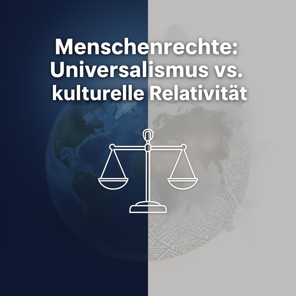 Menschenrechte: Universalismus vs. kulturelle Relativität