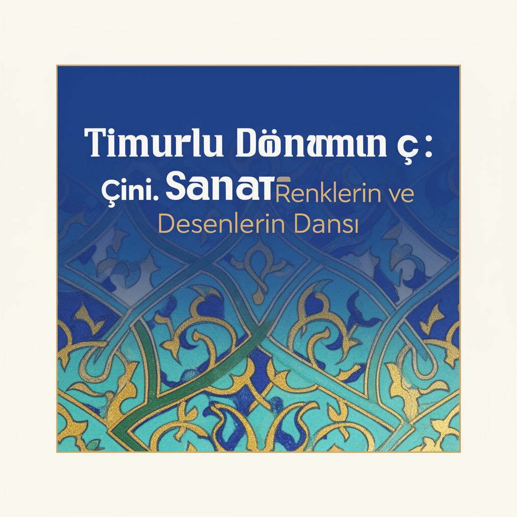 Timurlu Dönemi Çini Sanatı: Renklerin ve Desenlerin Dansı
