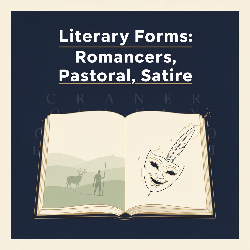 Literary Forms: Romancers, Pastoral, Satire