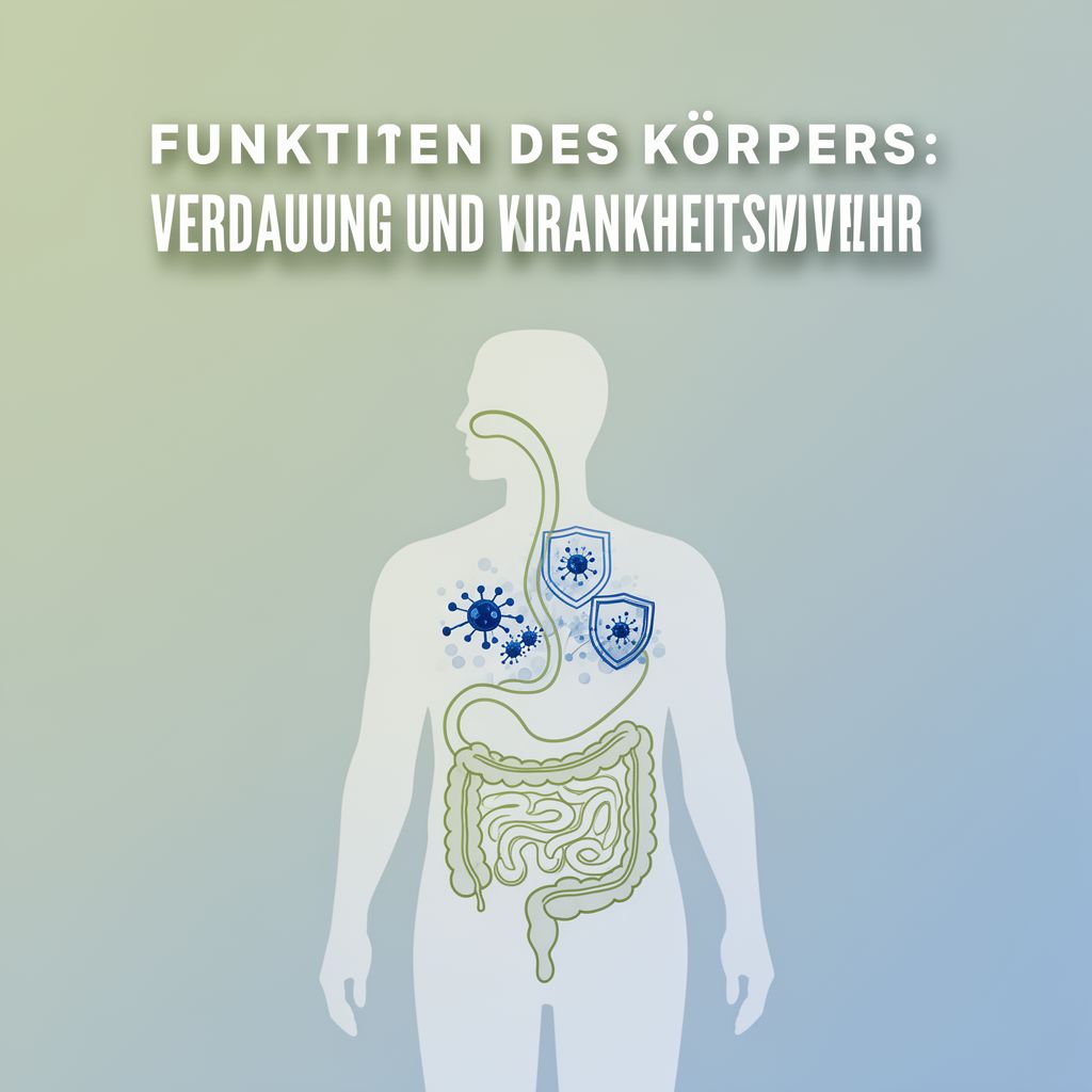 Funktionen des Körpers: Verdauung und Krankheitsabwehr