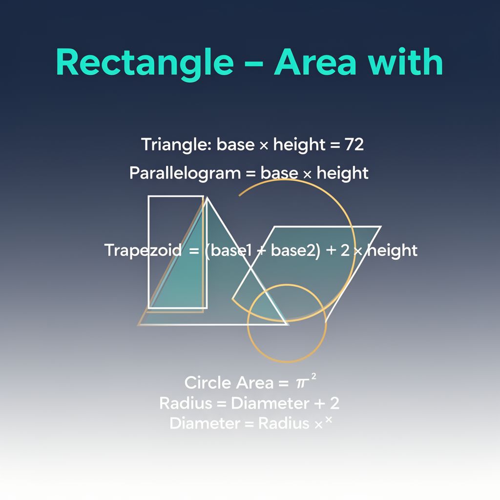 Fundamental Geometric Formulas Explained