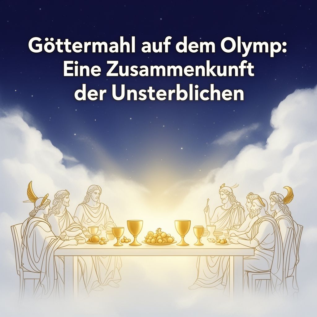 Göttermahl auf dem Olymp: Eine Zusammenkunft der Unsterblichen