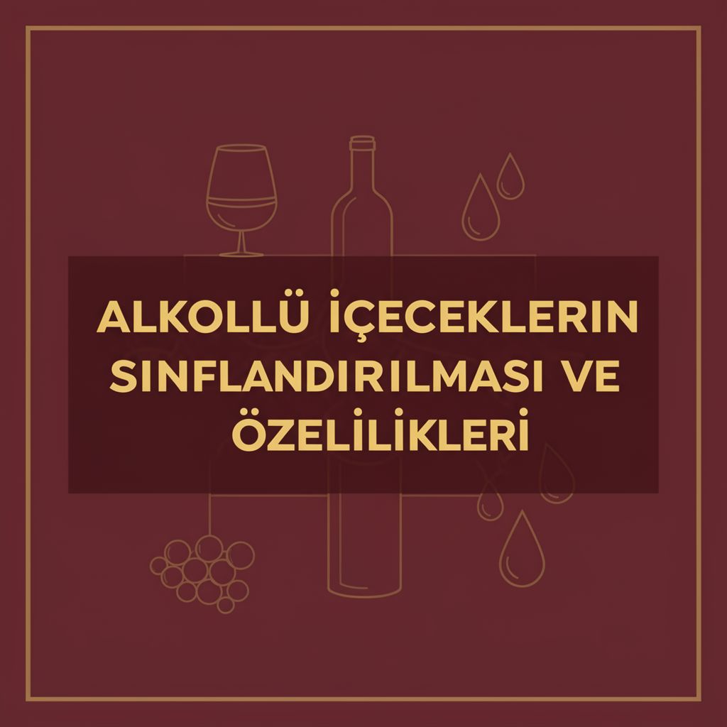 Alkollü İçeceklerin Sınıflandırılması ve Özellikleri