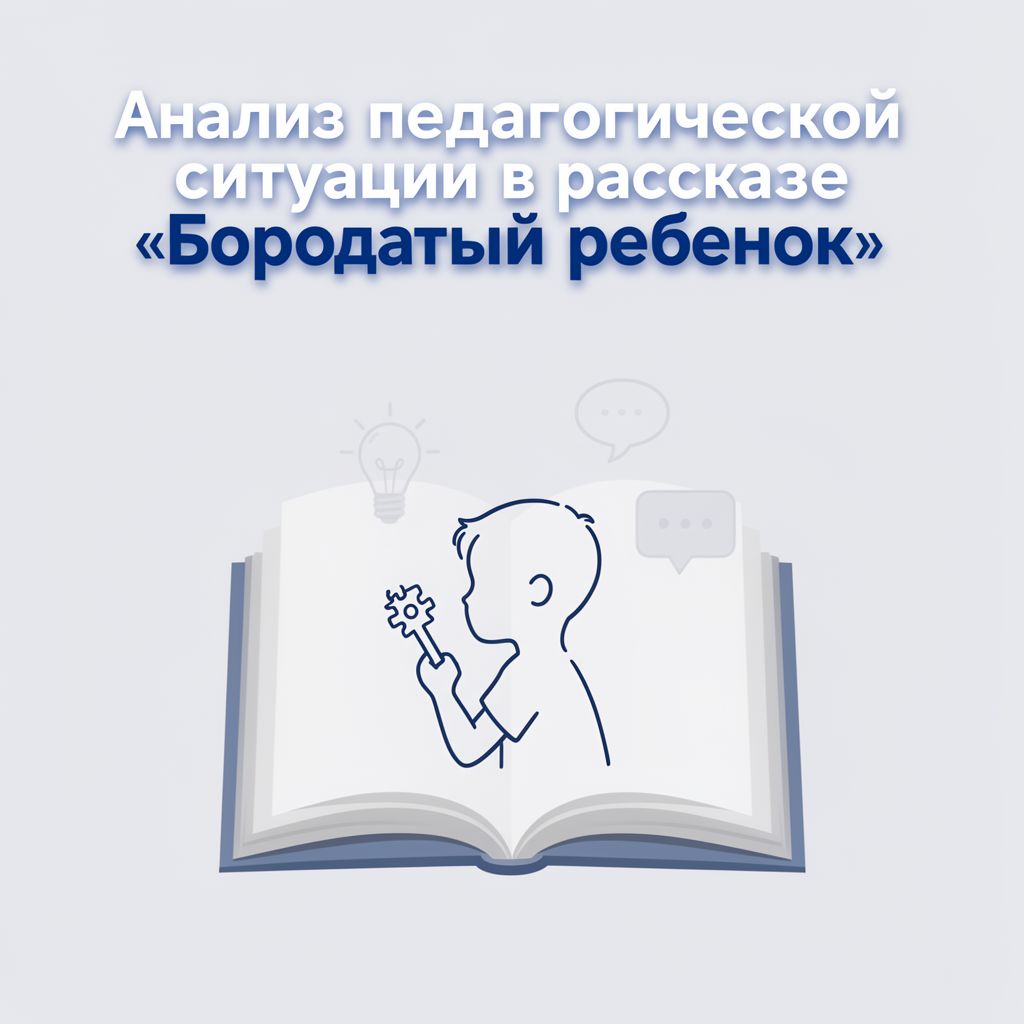 Анализ педагогической ситуации в рассказе «Бородатый ребенок»