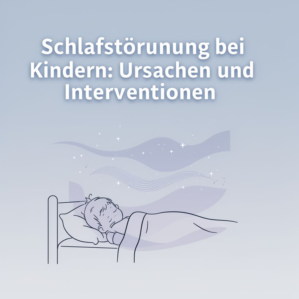 Schlafstörungen bei Kindern: Ursachen und Interventionen