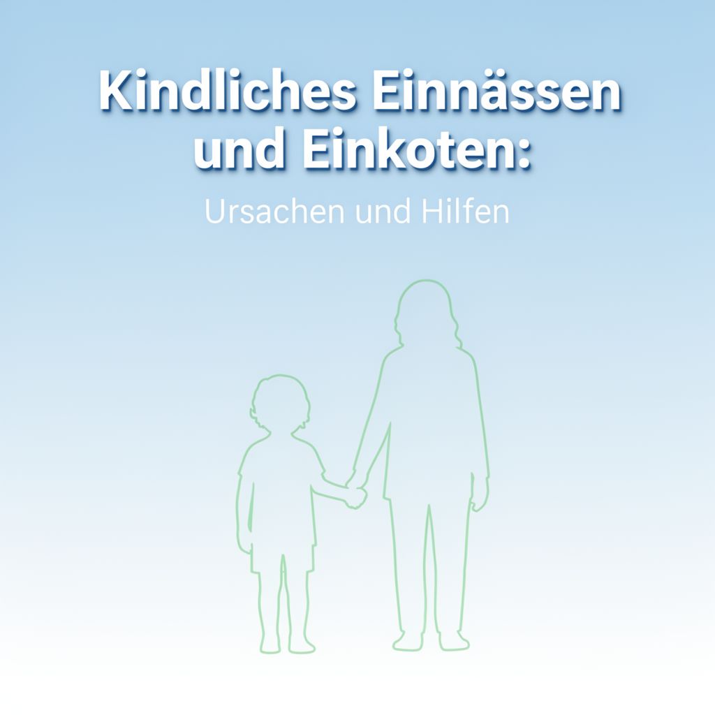 Kindliches Einnässen und Einkoten: Ursachen und Hilfen