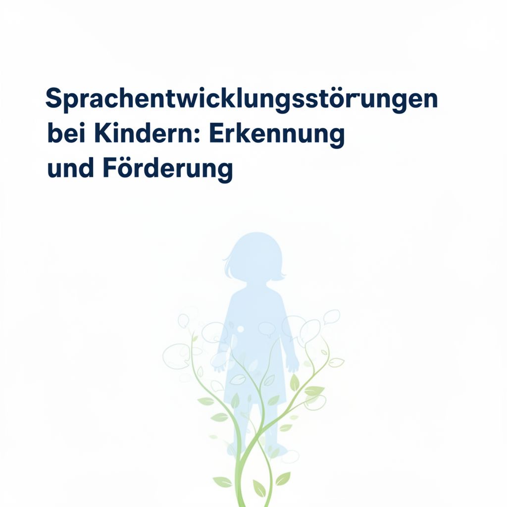 Sprachentwicklungsstörungen bei Kindern: Erkennung und Förderung