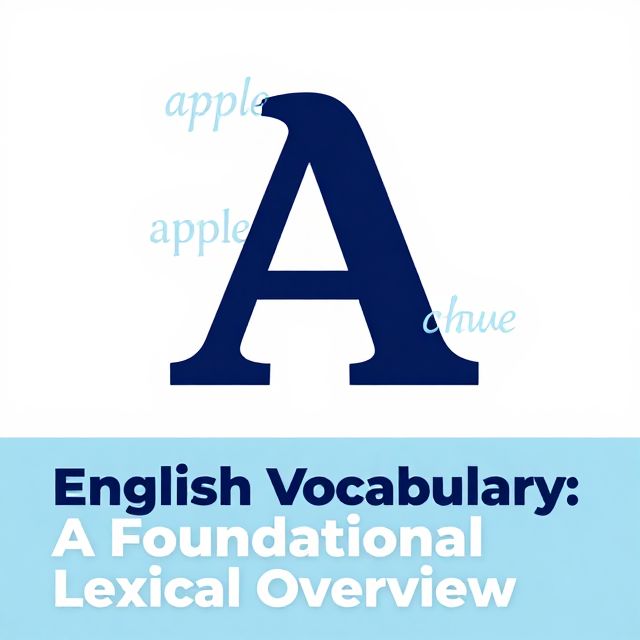 English Vocabulary: A Foundational Lexical Overview