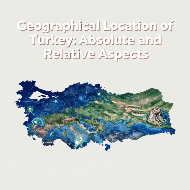 Geographical Location of Turkey: Absolute and Relative Aspects