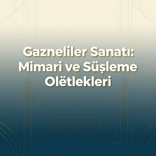 Gazneliler Sanatı: Mimari ve Süsleme Özellikleri