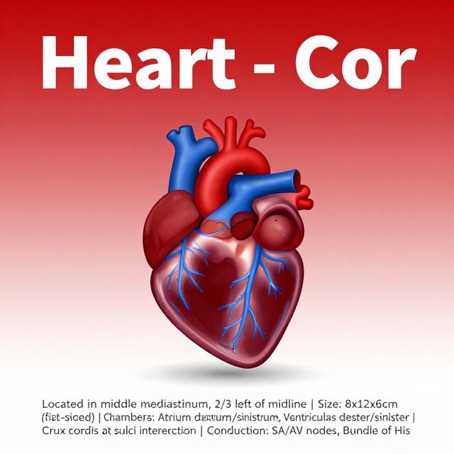 The Anatomy and Physiology of the Human Heart