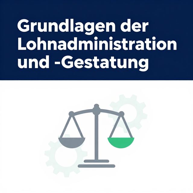 Grundlagen der Lohnadministration und -gestaltung