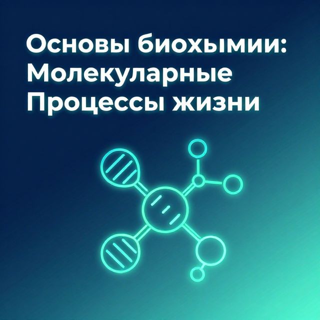 Основы Биохимии: Молекулярные Процессы Жизни