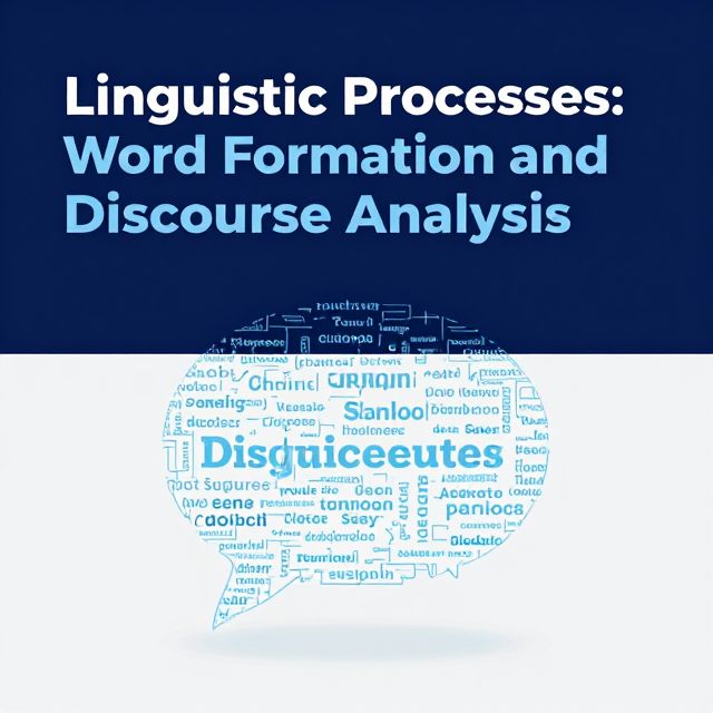 Linguistic Processes: Word Formation and Discourse Analysis