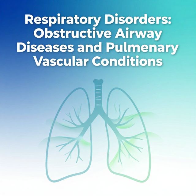 Respiratory Disorders: Obstructive Airway Diseases and Pulmonary Vascular Conditions