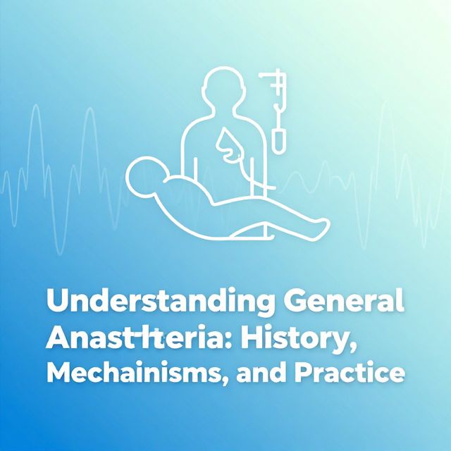 Understanding General Anaesthesia: History, Mechanisms, and Practice