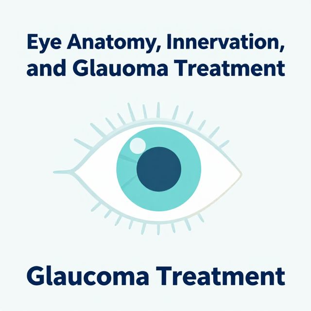 Eye Anatomy, Innervation, and Glaucoma Treatment