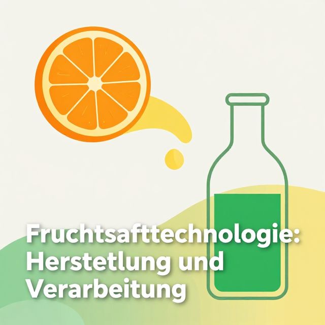Fruchtsafttechnologie: Herstellung und Verarbeitung