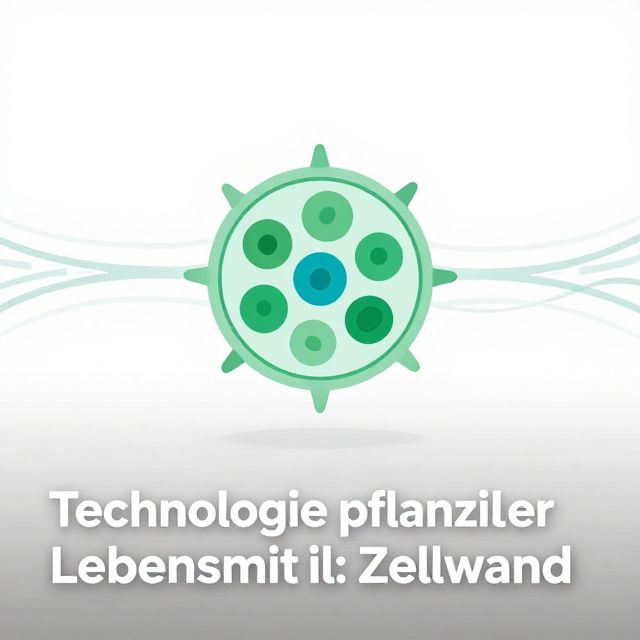 Technologie pflanzlicher Lebensmittel: Zelle und Zellwand