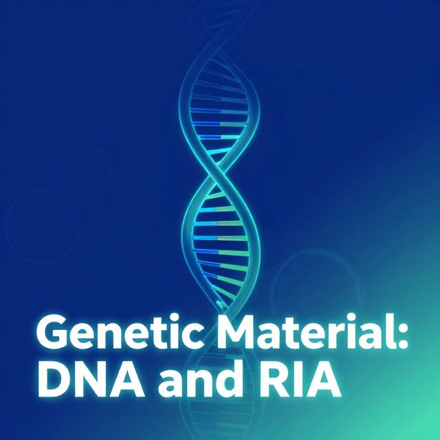 Genetic Material: DNA and RNA