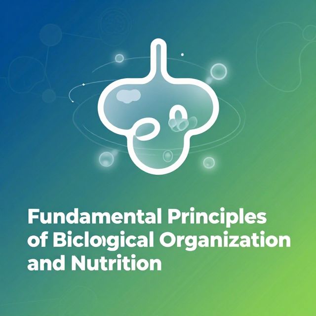 Fundamental Principles of Biological Organization and Nutrition