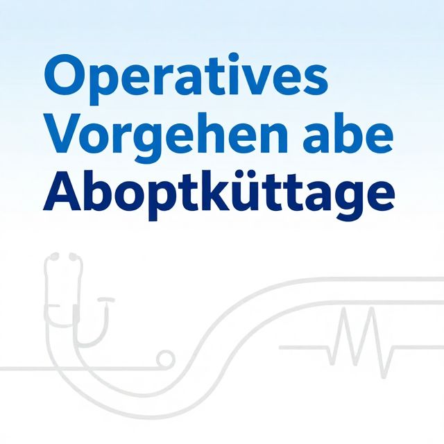 Operatives Vorgehen bei Abortkürettage