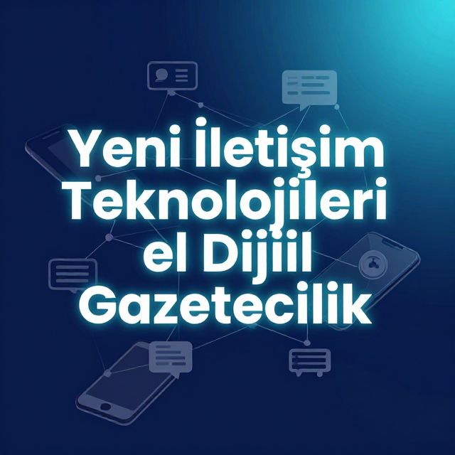 Yeni İletişim Teknolojileri ve Dijital Gazetecilik - kapak