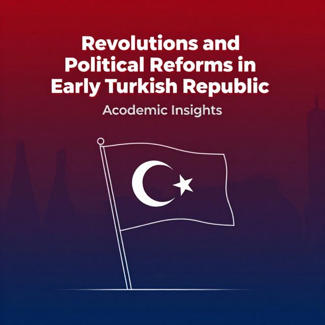 Revolutions and Political Reforms in Early Turkish Republic