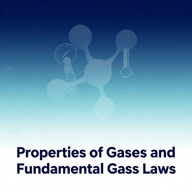 Properties of Gases and Fundamental Gas Laws