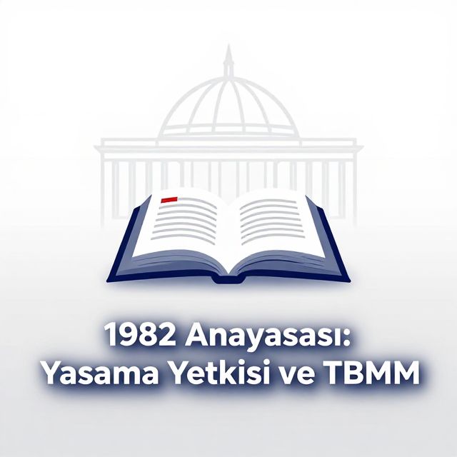 1982 Anayasası: Yasama Yetkisi ve TBMM