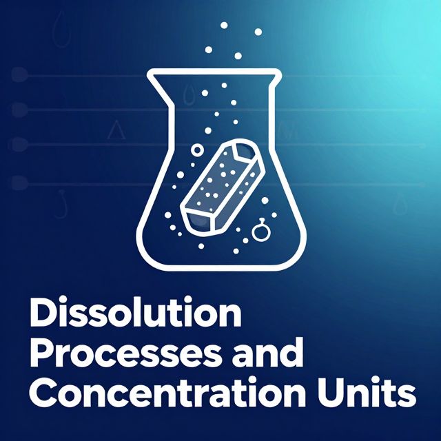 Dissolution Processes and Concentration Units