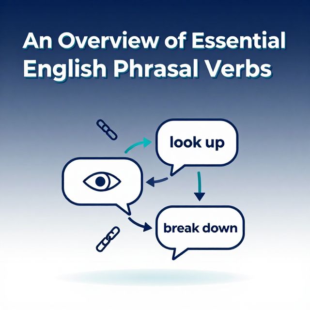 An Overview of Essential English Phrasal Verbs