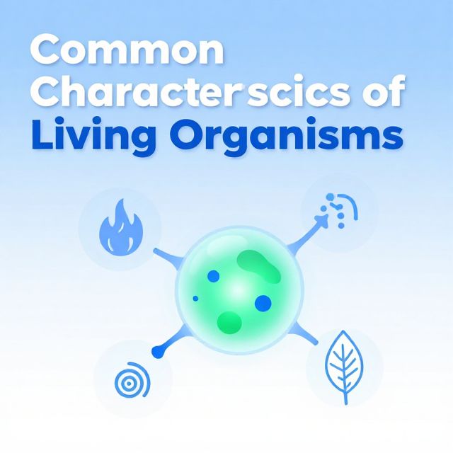Common Characteristics of Living Organisms