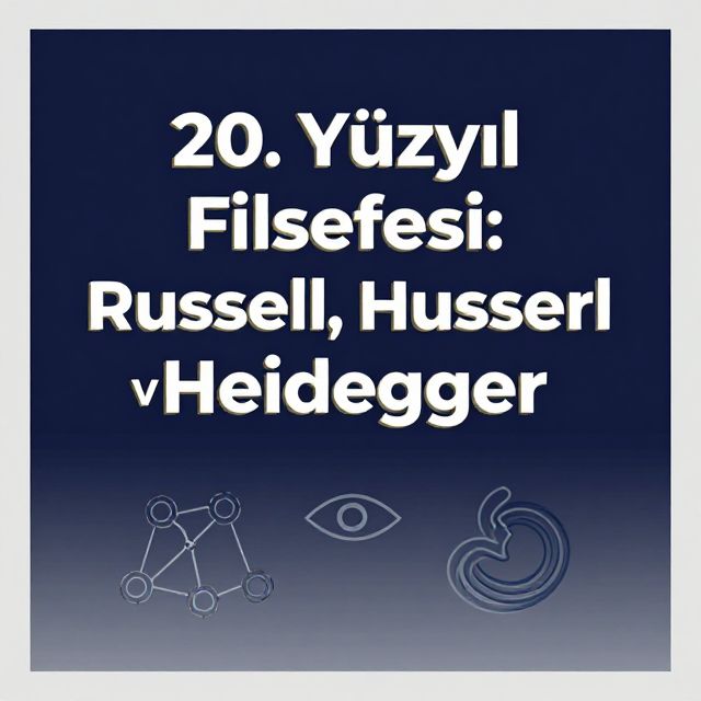 20. Yüzyıl Felsefesi: Russell, Husserl ve Heidegger